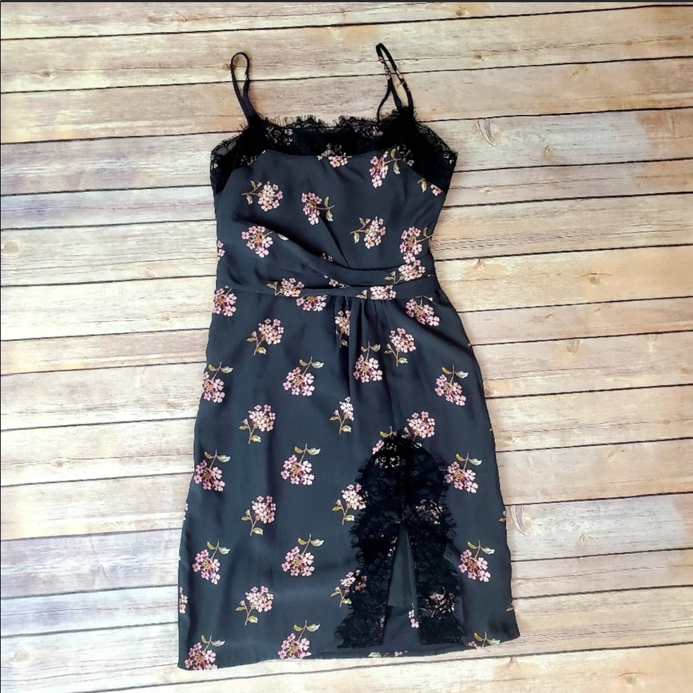 Victorias Secret Floral Lace Slip Dress